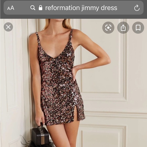 Reformation Jimmy Dress size large - Picture 3 of 8